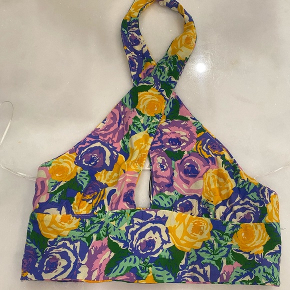 Print halter top - Picture 4 of 6